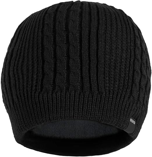 Eono unisex cuffed beanie made of soft knit material, designed for men and women to provide warmth and a stretchy fit.