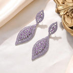 Ever Faith Sparkly Rhinestone Crystal Drop Dangle Earrings | Statement Teardrop Wedding & Party Costume Jewellery for Women | A Real Bargain for a Brand-New, Glamorous You!