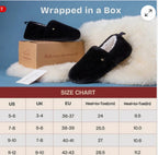 EverFoams - NEW BARN STEAL!  Women’s Ultra-Plush Memory Foam Slippers – Faux Shearling & Non-Slip - Zeta Store