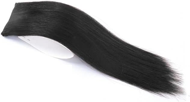 Sjzdylxy 2-Pack 10cm Straight Clip-In Hair Volume Pads - Invisible Fluffy Hair Topper Extensions for Thinning Hair Women | Short Hair Pieces with Anti-Slip Clips