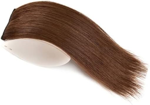 Sjzdylxy 2-Pack 10cm Straight Clip-In Hair Volume Pads - Invisible Fluffy Hair Topper Extensions for Thinning Hair Women | Short Hair Pieces with Anti-Slip Clips