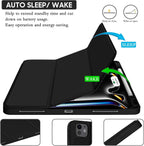 FANSONG Case for iPad Pro 13 inch 2024 M4 (7th Gen) | Slim Trifold Stand & Magnetic Cover | Apple Pencil Charging Holder | 🆕 Brand New & A Real Bargain! 🚨