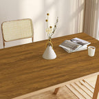 Fantasnigh Brown Wood Oak Effect Vinyl - Premium Self-Adhesive Film, Peel & Stick Waterproof Wallpaper for Furniture & Walls (40cm x 600cm) - Zeta Store