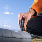 FLEXTAIL Zero Pump: World's Lightest 2-in-1 Electric Air Pump | 1.2oz | Fast 180L/min Inflation