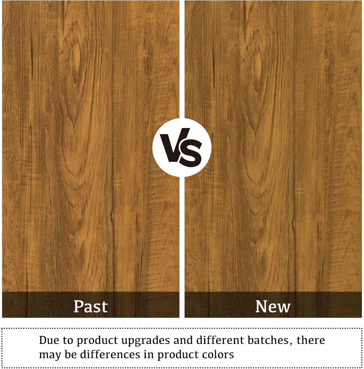 Fantasnigh Brown Wood Oak Effect Vinyl - Premium Self-Adhesive Film, Peel & Stick Waterproof Wallpaper for Furniture & Walls (40cm x 600cm) - Zeta Store