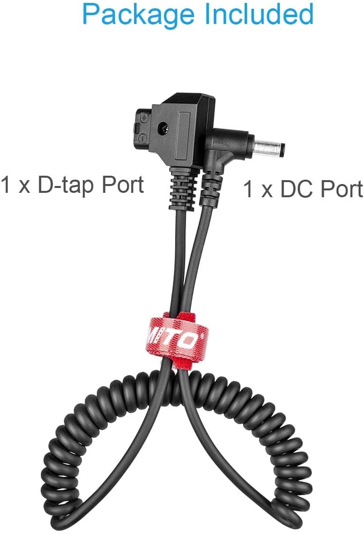 FOMITO D-Tap to DC Coiled Cable - Zeta Store