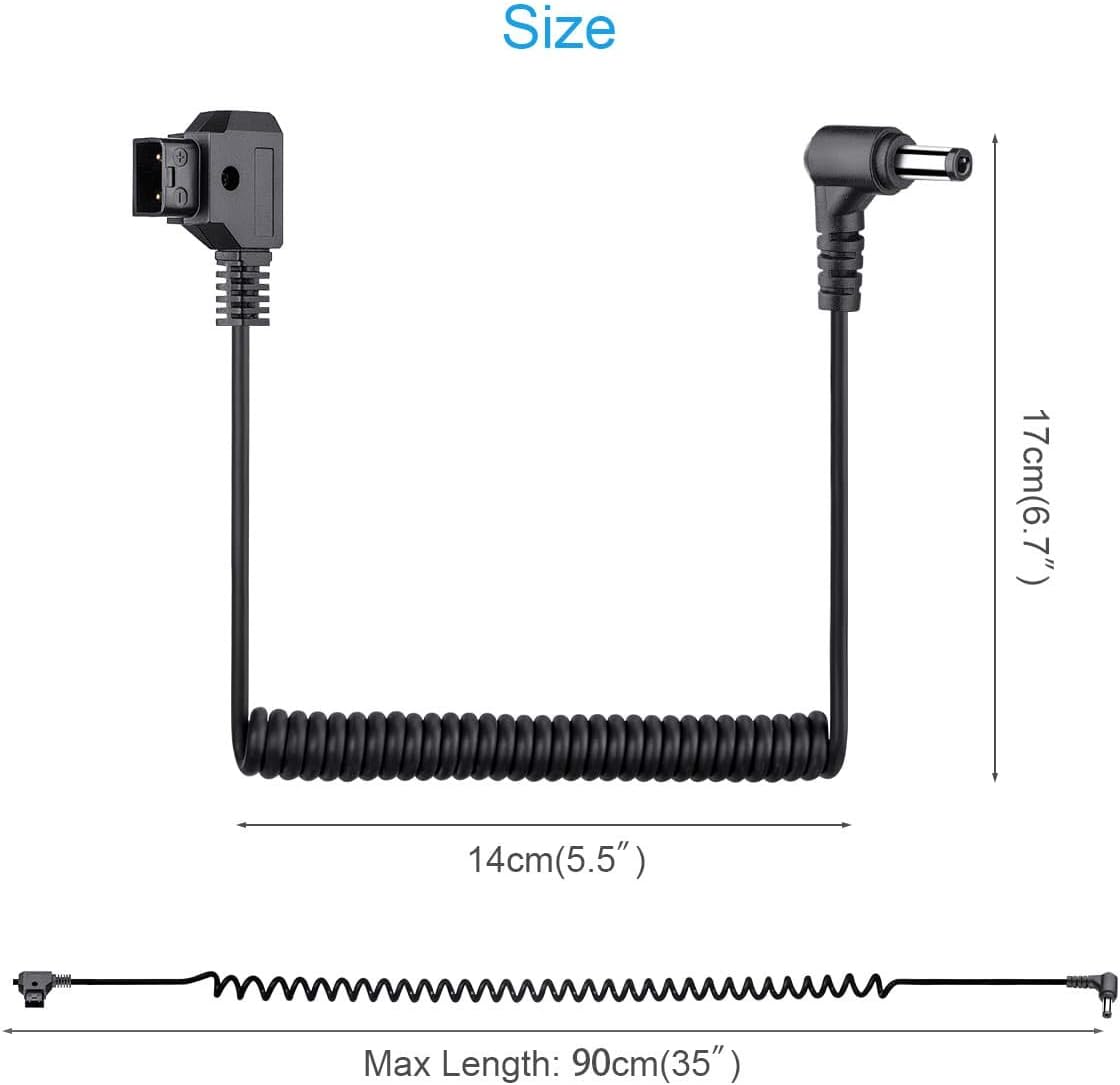 FOMITO D-Tap to DC Coiled Cable - Zeta Store