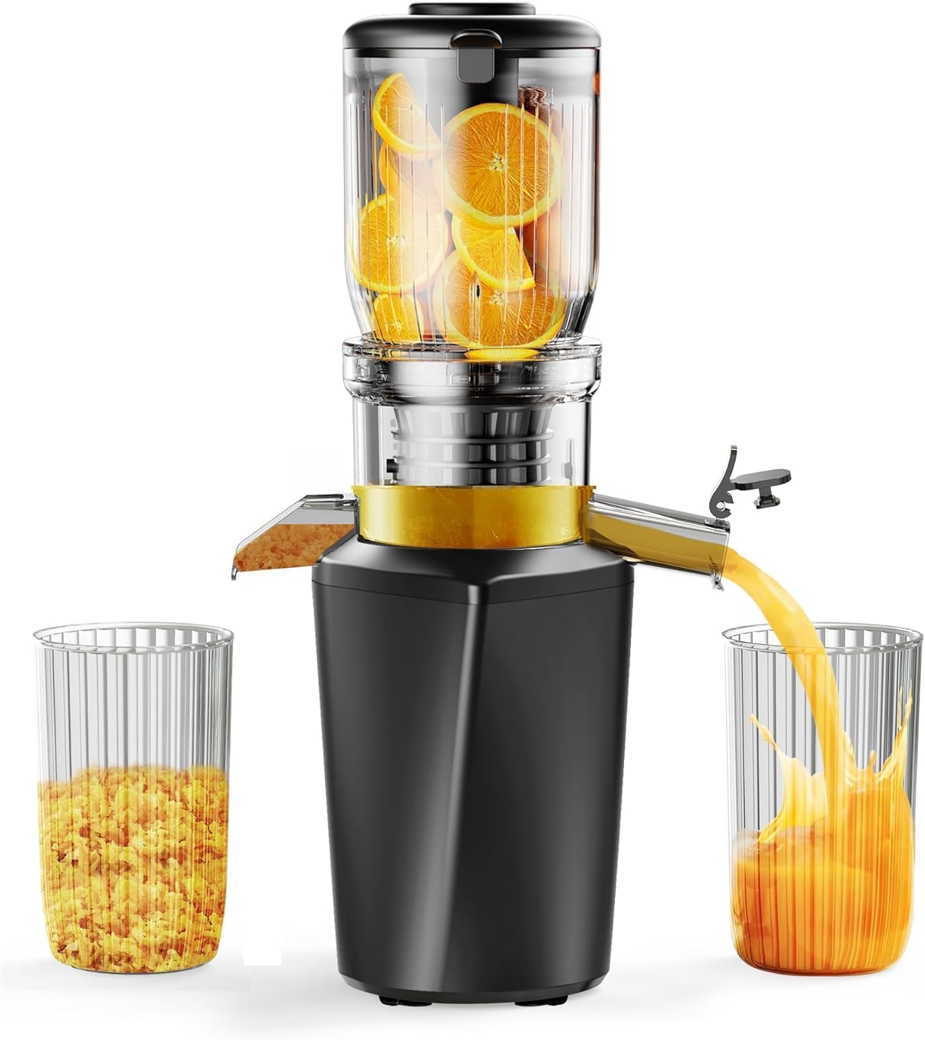 Fyenkfar Professional Cold Press Slow Masticating Juicer 🍊 | 300W | 90% Nutrient Retention | BPA-Free | For Leafy Greens & Hard Veg | A Real Bargain for a Brand-New, Healthier You!