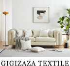 Boho Chic 18x18" Cotton Linen Cushion Covers – Pack of 2 | Hidden Zipper | Embroidered Decor - Zeta Store