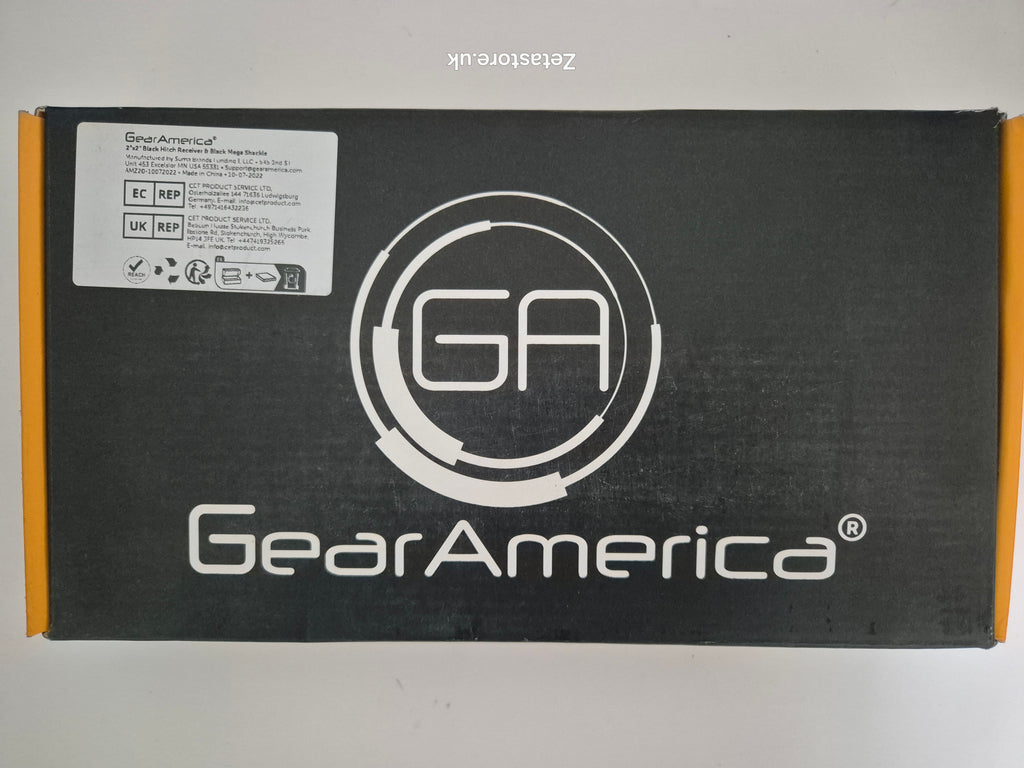 GearAmerica 2" Hitch Receiver - ~~£63.04~~ Real Bargain - 11 US Ton Heavy Duty Aluminum Hitch with D-Ring Shackle & Pin for Jeeps, Trucks, SUVs