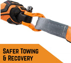 GearAmerica 2" Hitch Receiver - ~~£63.04~~ Real Bargain - 11 US Ton Heavy Duty Aluminum Hitch with D-Ring Shackle & Pin for Jeeps, Trucks, SUVs