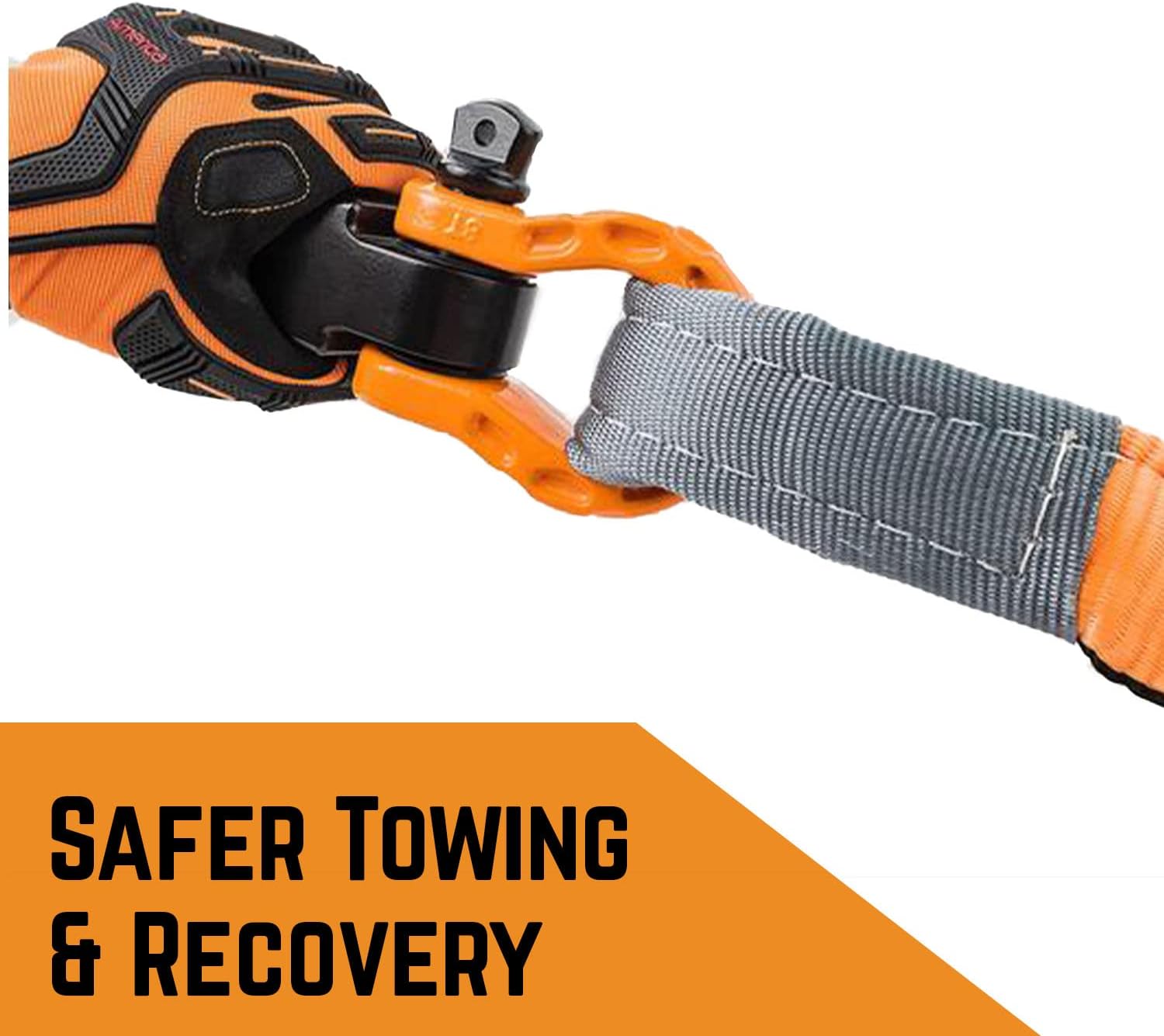 GearAmerica 2" Hitch Receiver - ~~£63.04~~ Real Bargain - 11 US Ton Heavy Duty Aluminum Hitch with D-Ring Shackle & Pin for Jeeps, Trucks, SUVs