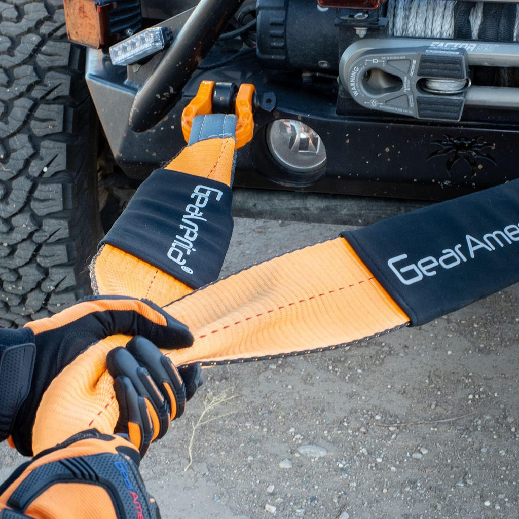 GearAmerica 2" Hitch Receiver - ~~£63.04~~ Real Bargain - 11 US Ton Heavy Duty Aluminum Hitch with D-Ring Shackle & Pin for Jeeps, Trucks, SUVs