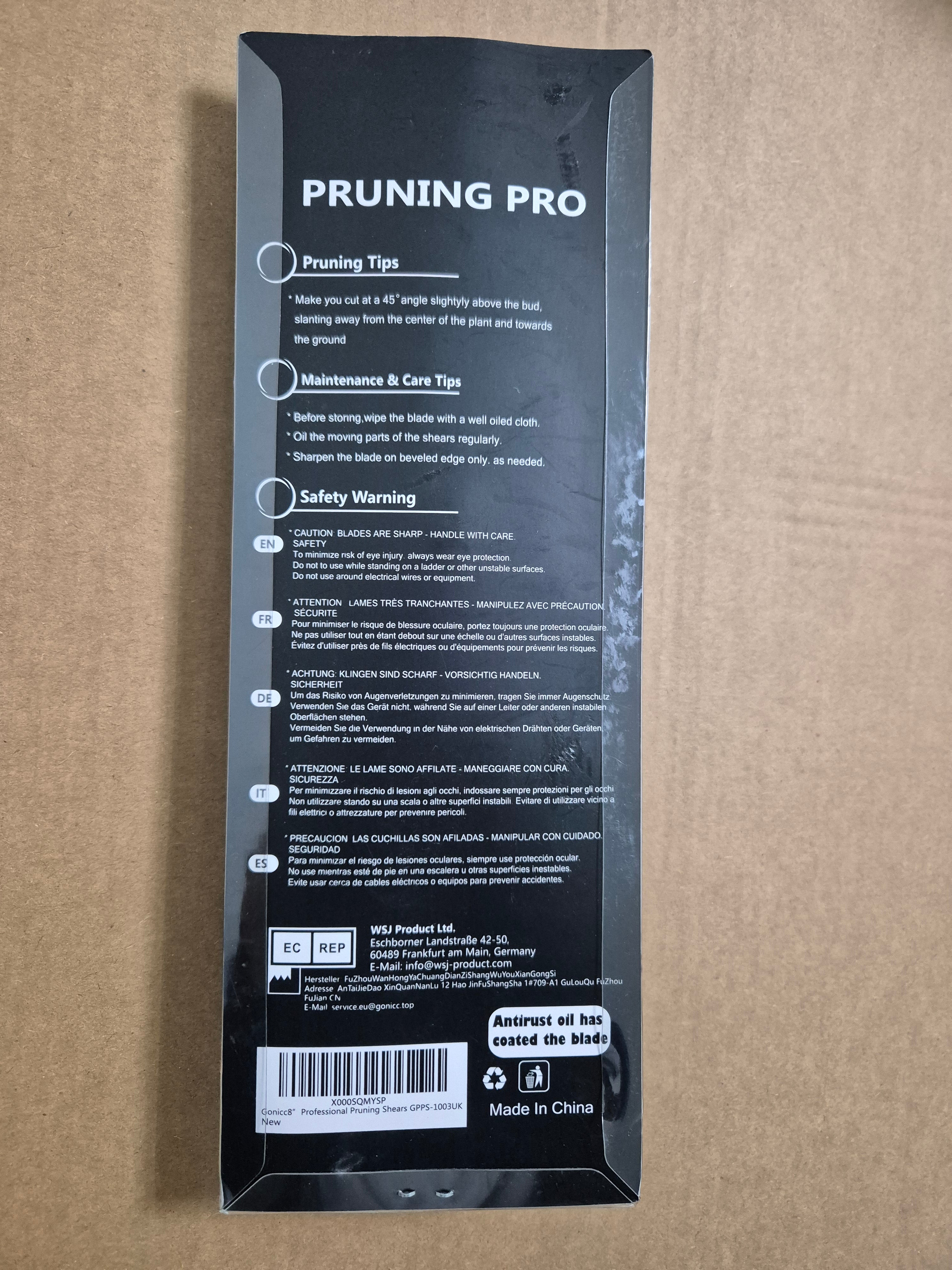 Gonicc 8 Professional Secateurs | Premium Titanium Bypass Pruning Shears | Gold Garden Clippers & Hedge Shears | Brand New in Box 🎁 - Zeta Store