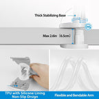 Filltown - 360° Adjustable Gooseneck Phone Holder for Bed & Desk - Flexible Arm, Universal Clip - Zeta Store