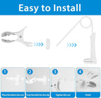 Filltown - 360° Adjustable Gooseneck Phone Holder for Bed & Desk - Flexible Arm, Universal Clip - Zeta Store