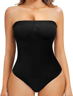 Gotoly. XL Strapless Shapewear Bodysuit – Tummy Control & Lift | Seamless Slimming Bodysuit with Removable Straps - Zeta Store