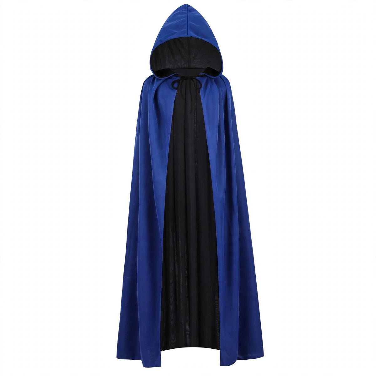HAPNBCELE Reversible Hooded Cape - Vampire Wizard Cloak Costume - Halloween Masquerade