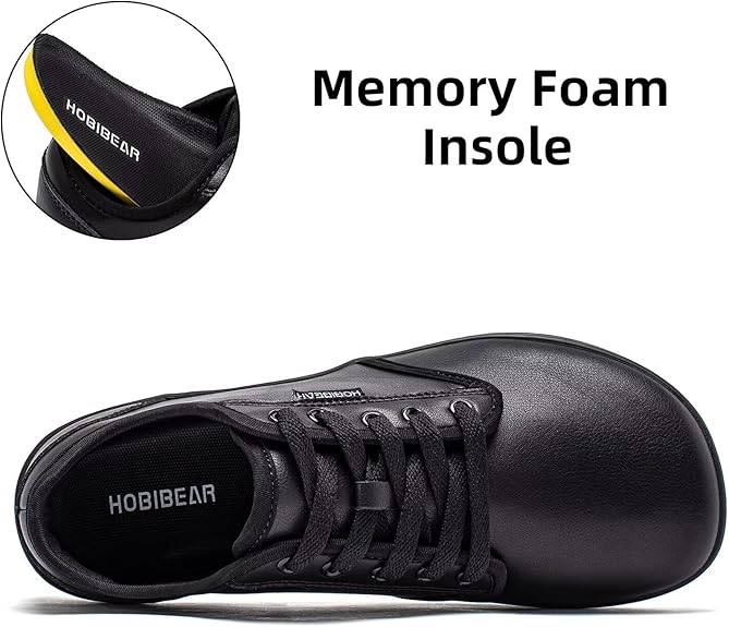HOBIBEAR Unisex Barefoot Sneakers | Zero-Drop Minimalist Shoes | Wide Toe Box | Waterproof & Non-Slip | Memory Foam Insole | Brand New | UK 5.5 (EU 39)