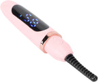 Handheld Electric Eyelash Curler with Intelligent Temperature Control, USB Charging & Electric Heating for Long Lasting Curls (Pink) - Zeta Store