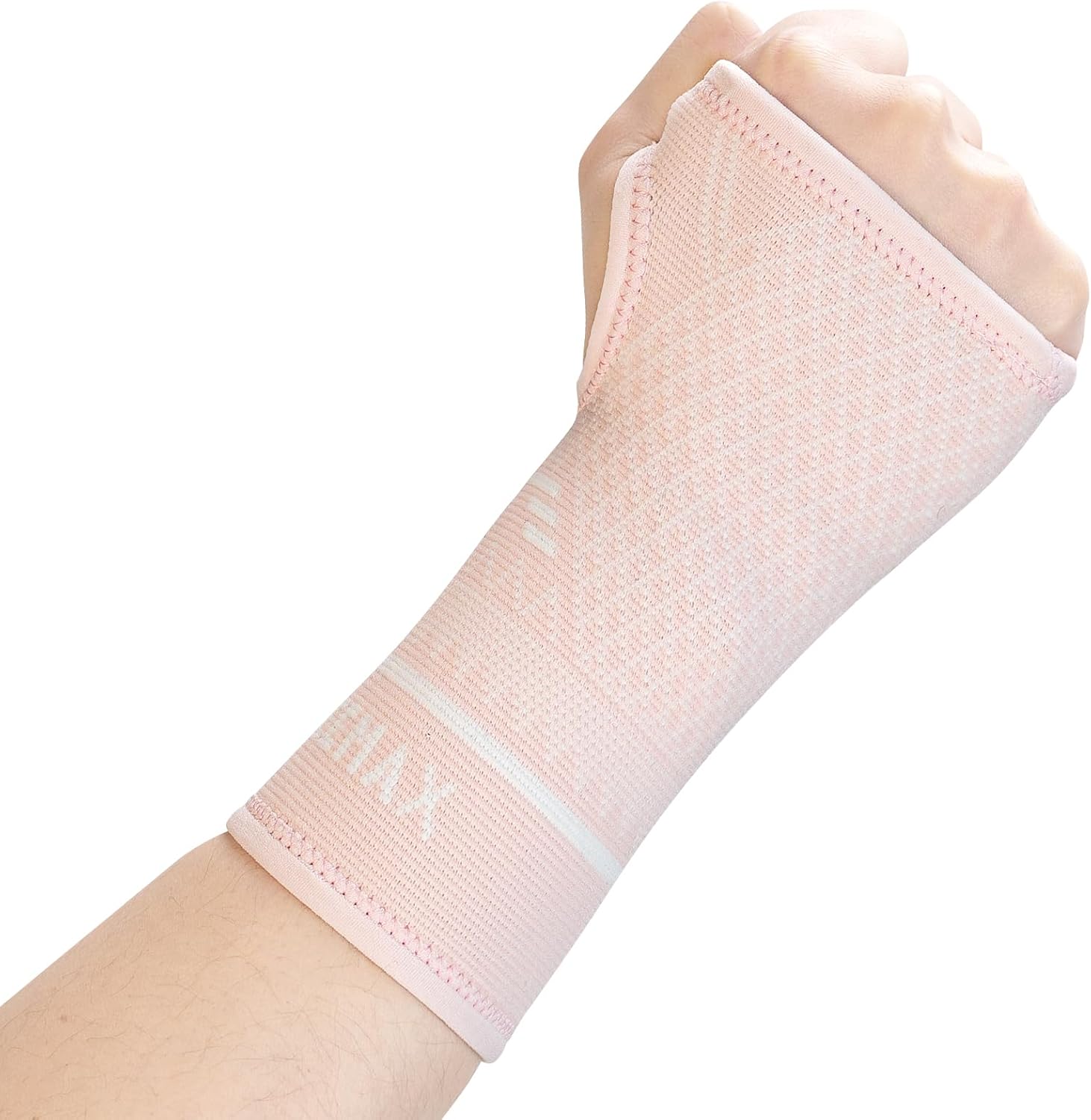 Indeemax copper-infused wrist support sleeves, ergonomic compression braces for carpal tunnel, arthritis, and pain relief, breathable fit.