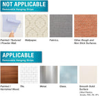 JELLYSUB 18-Pack Medium Utility Hooks with 24 Adhesive Strips | Heavy Duty Damage-Free Wall Hooks | No Tools, No Marks! A Real Bargain! ✨