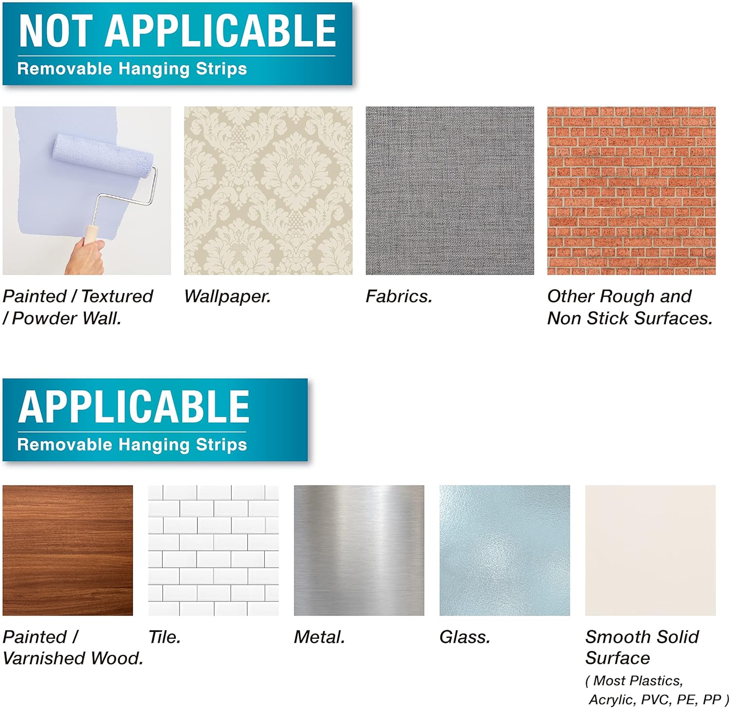 JELLYSUB 18-Pack Medium Utility Hooks with 24 Adhesive Strips | Heavy Duty Damage-Free Wall Hooks | No Tools, No Marks! A Real Bargain! ✨