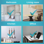 JELLYSUB 18-Pack Medium Utility Hooks with 24 Adhesive Strips | Heavy Duty Damage-Free Wall Hooks | No Tools, No Marks! A Real Bargain! ✨