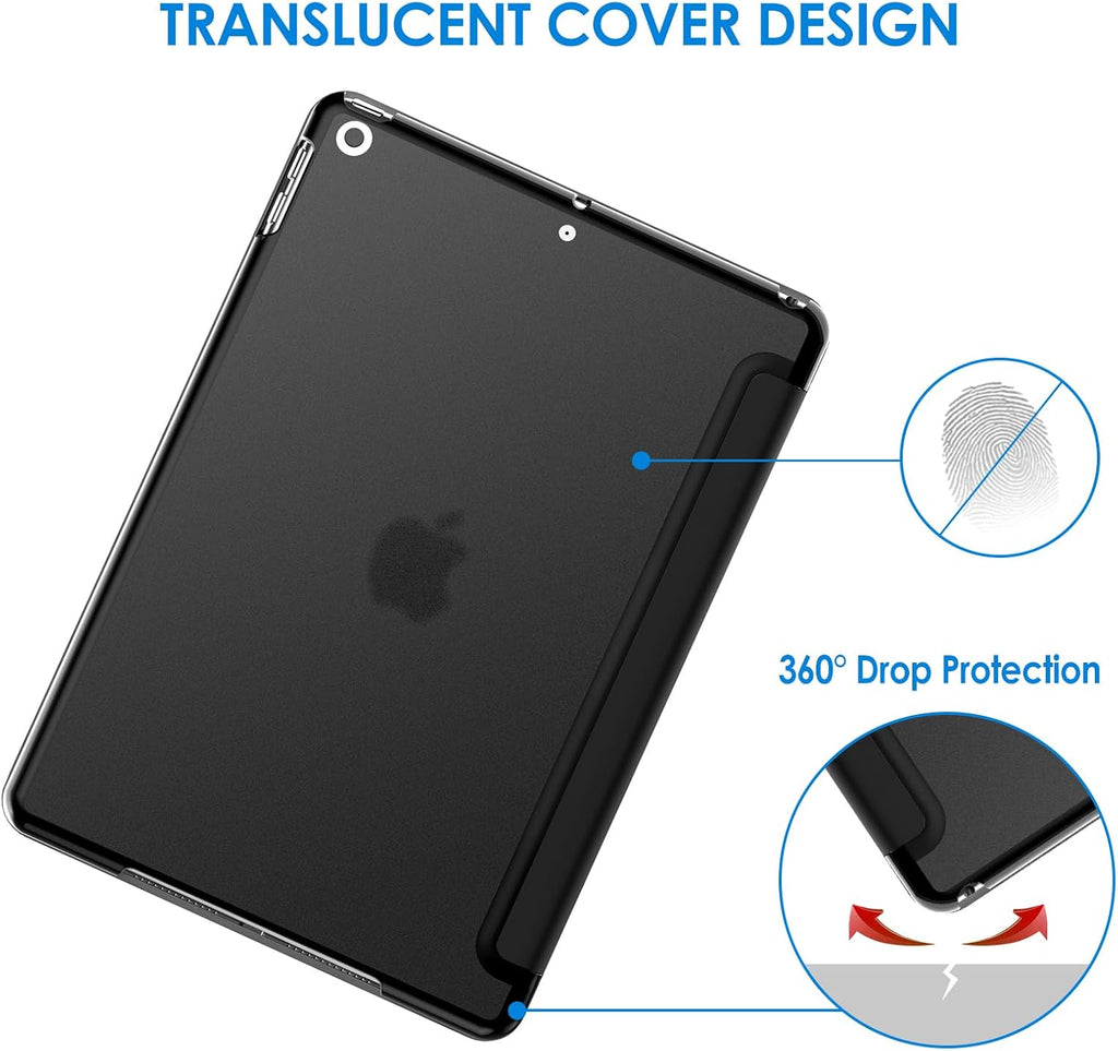 JETech Protective Case for iPad 9/8/7 (10.2") 🔥 Brand New in Box! 🎉 A Real Bargain! ✨ Auto Wake/Sleep | Black