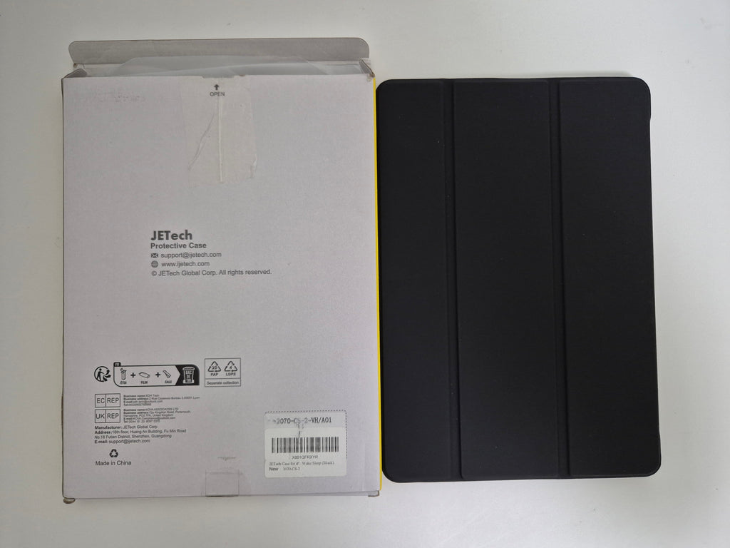 JETech Protective Case for iPad 9/8/7 (10.2") 🔥 Brand New in Box! 🎉 A Real Bargain! ✨ Auto Wake/Sleep | Black