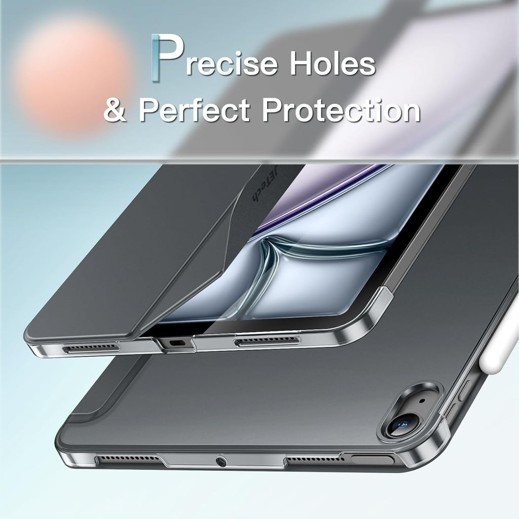 JETech Case for iPad Air 11-Inch (M3/M2/A5/A4) & iPad 10 🆕 Brand New! 💥 Unbeatable Bargain! ✨ Auto Wake/Sleep | Space Navy