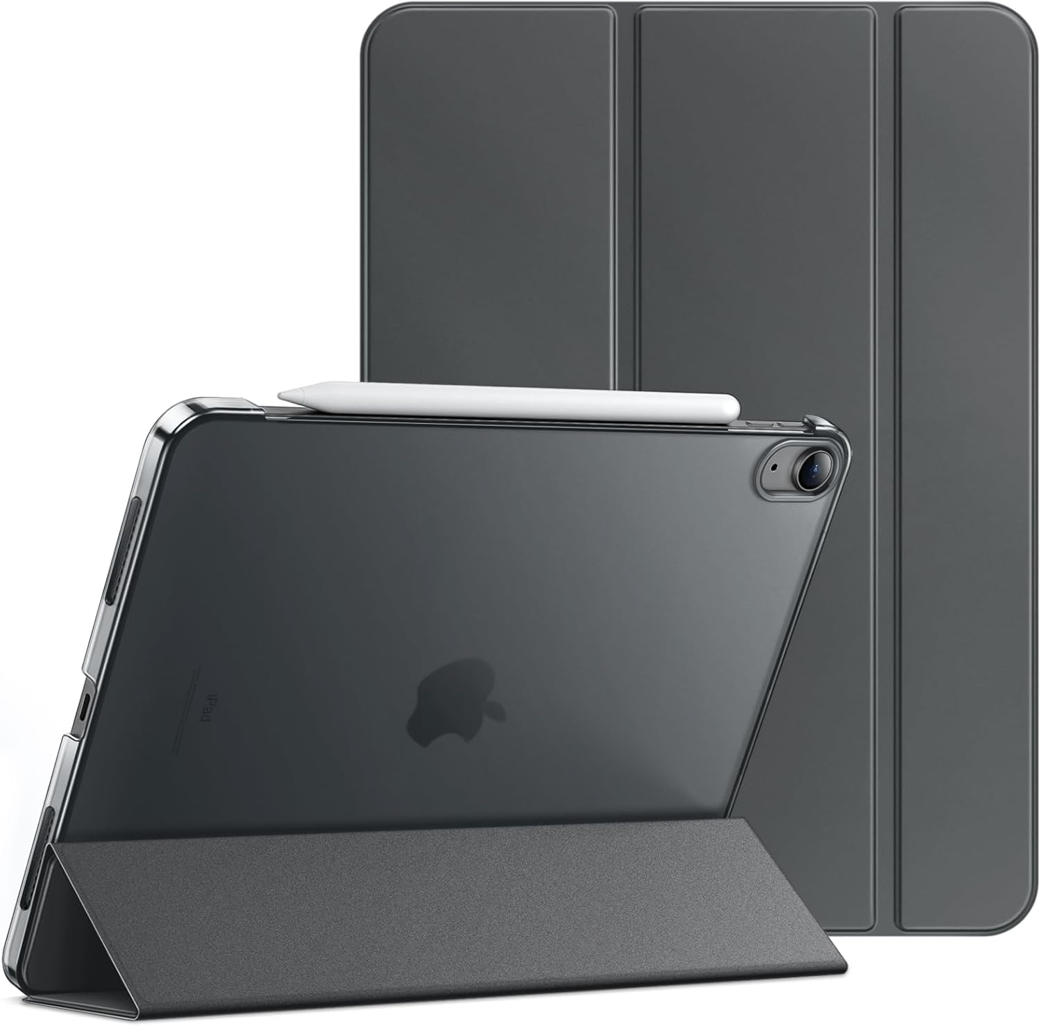 JETech Case for iPad Air 11-Inch (M3/M2/A5/A4) & iPad 10 🆕 Brand New! 💥 Unbeatable Bargain! ✨ Auto Wake/Sleep | Space Grey
