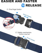 JUKMO Tactical Rigger Belt – Quick-Release & Heavy-Duty Nylon Strap - Zeta Store