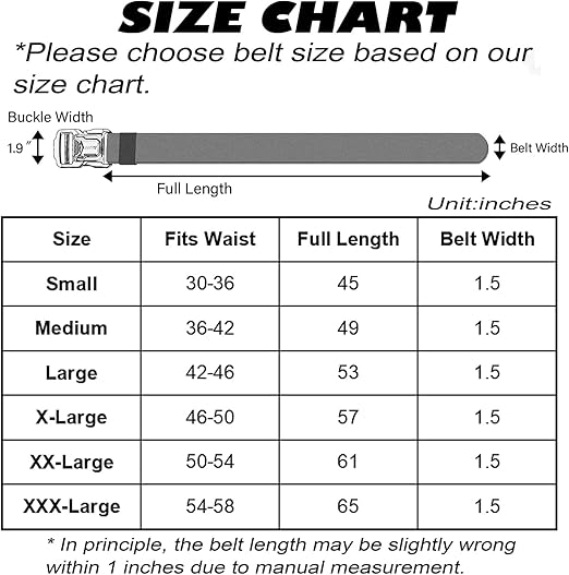 JUKMO Tactical Rigger Belt – Quick-Release & Heavy-Duty Nylon Strap - Zeta Store