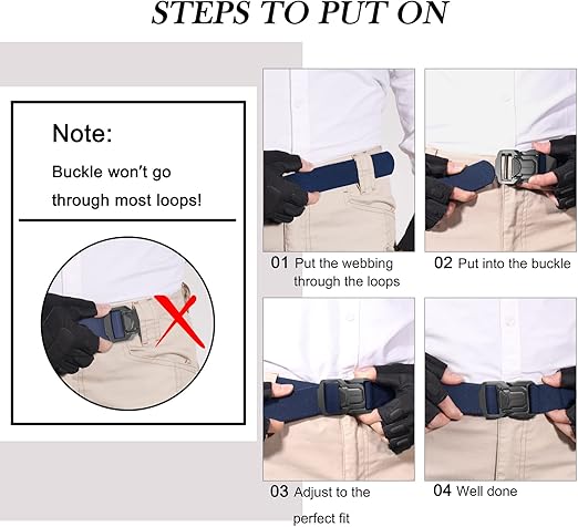 JUKMO Tactical Rigger Belt – Quick-Release & Heavy-Duty Nylon Strap - Zeta Store