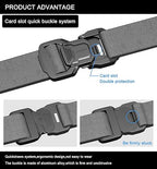 JUKMO Tactical Rigger Belt – Quick-Release & Heavy-Duty Nylon Strap - Zeta Store
