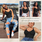 Junlan Seamless Shapewear Vest & Waist Trainer | Tummy Control Bodysuit with Built-In Support & Adjustable Gusset