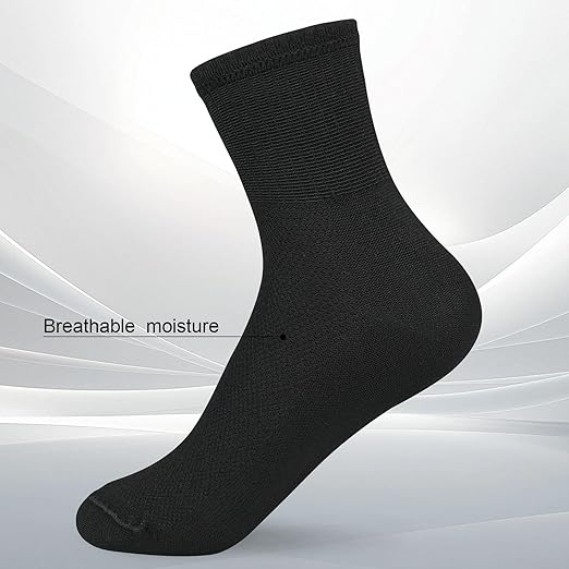 KOOOGEAR 12 Pairs Kids Cotton School Sports Socks | Breathable Athletic Crew Socks for Boys & Girls (Ages 6-12) - Zeta Store