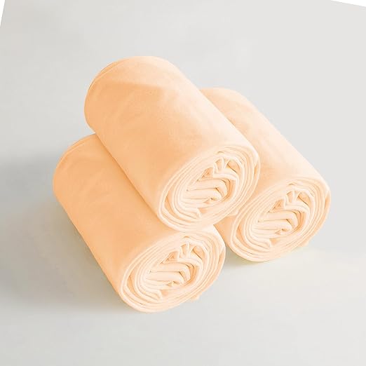 KOOOGEAR Pack of 3 Girls' Ballet & Dance Tights – Reinforced Toes, 4 Colors, 4 Sizes | Ultimate Comfort & Style