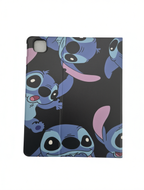 Koecya NEW! Cute Cartoon iPad Pro 12.9 Case - 360° Protection & Stand - Black Shidizai Design