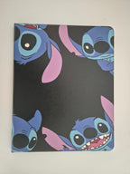 Koecya NEW! Cute Cartoon iPad Pro 12.9 Case - 360° Protection & Stand - Black Shidizai Design