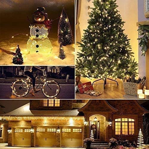 KooPower 2-Pack 6M Battery Fairy Lights – 8 Modes, IP65 Waterproof, Auto Timer – Perfect for Christmas, Garden & Party!