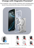 LISEN 0.3" Ultra Slim MagSafe Power Bank | 5,000mAh Alloy Magnetic Battery Pack | 7.5W Fast Charging | Intelligent Temp Control