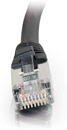 Legrand #83184 - 10FT / 3M CAT5E Shielded (STP) Ethernet Patch Cable - Black Booted Snagless RJ45