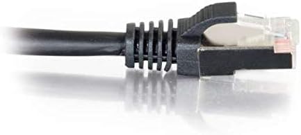 Legrand #83184 - 10FT / 3M CAT5E Shielded (STP) Ethernet Patch Cable - Black Booted Snagless RJ45