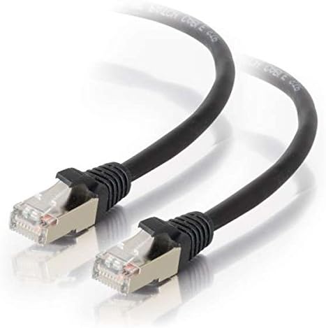 Legrand #83184 - 10FT / 3M CAT5E Shielded (STP) Ethernet Patch Cable - Black Booted Snagless RJ45