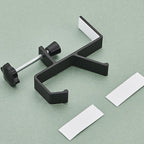 LengSuaa 4Pcs Metal Headphone Hooks - Double Hook Design Heavy Duty Hangers for Headphones, Stockings &amp; Decor - Real Bargain!