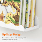 Lifewit. Brand New Barn Find! 🎉 Sturdy 4-Pack Floating Shelves | Modern Lip Edge Design | Easy Install