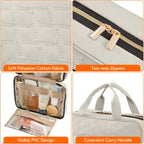 Lifewit Hanging Toiletry Bag Organizer 🧳 | Large Travel Cosmetic & Makeup Bag | Multi-Compartment for Full-Size Bottles | A Real Travel Bargain!