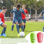 Luckwaii Mini Shin Pads – Football Leg Guards for Teens & Adults | EVA Protection, Lightweight & Comfortable Fit - Zeta Store